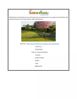 subhavaastu com provides you one of the best