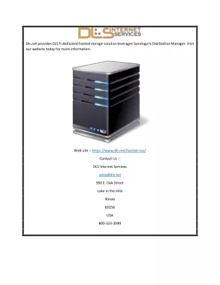 dls net provides dls s dedicated hosted storage