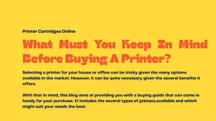 printer cartridges online