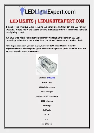it is one of top rated led lights including