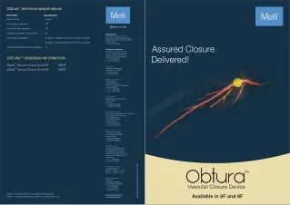 obtura technical specifications