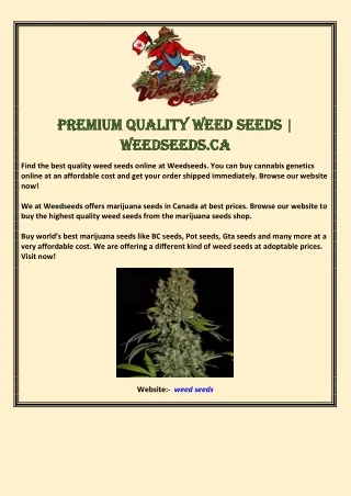 premium premium quality weedseeds ca weedseeds ca