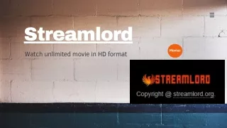 Watch free movies Streamlord Movies