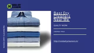 Best Noida Dry Cleaners Near Me