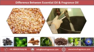 Difference Between Essential Oil & Fragrance Oil