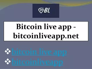 bitcoin live app bitcoinliveapp net