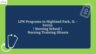 lpn programs in highland park il 60035 nursing