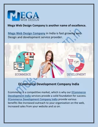 Find more sales with ECommerce Development Company India