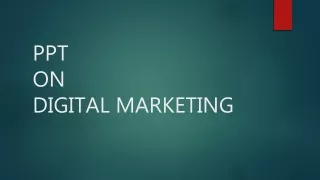ppt on digital marketing