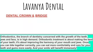 Dr Lavanya Dental Clinic | Best Dental Clinic in Madhapur Hyderabad