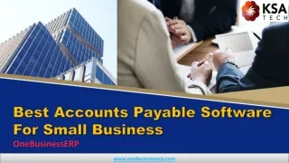 Best Accounts Payable Software of 2021 – OneBusinessERP