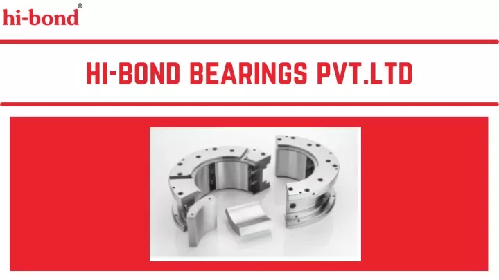 hi bond bearings pvt ltd