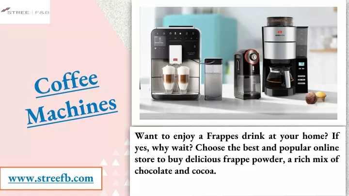 want to enjoy a frappes drink at your home