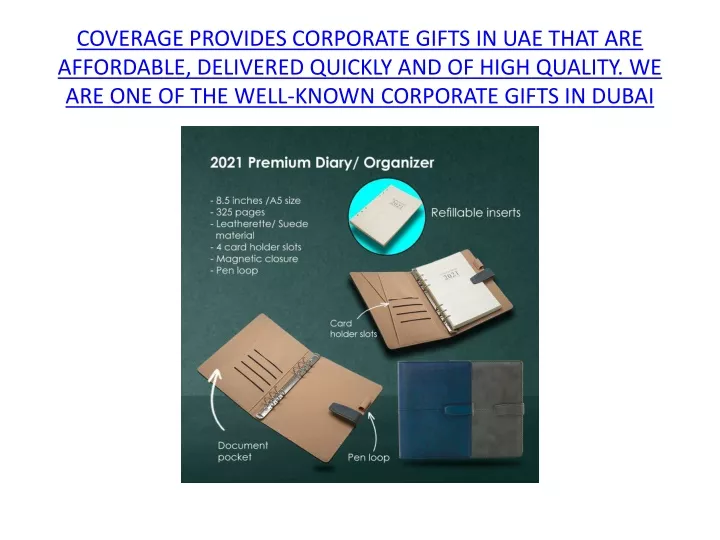 coverage provides corporate gifts in uae that