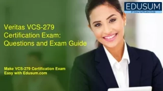veritas vcs 279 certification exam questions