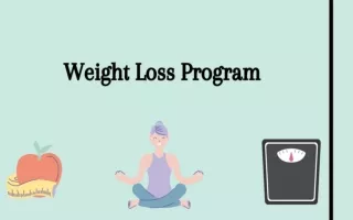 How To Choose Safe And Successful Weight Loss Program?