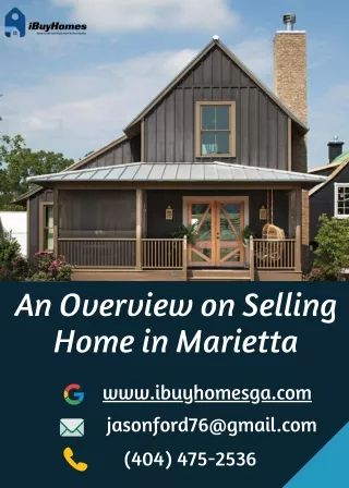 An Overview on Selling Home in Marietta