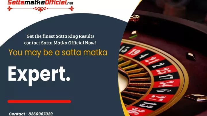 get the finest satta king results contact satta