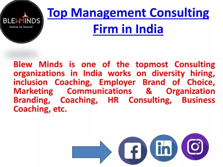 top management consulting firm in india