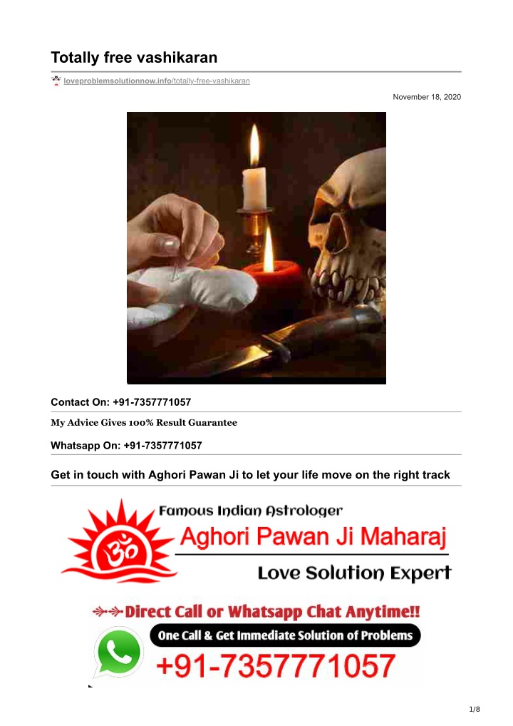 totally free vashikaran