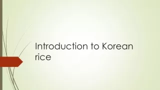 Korean premium rice | Kim'C market