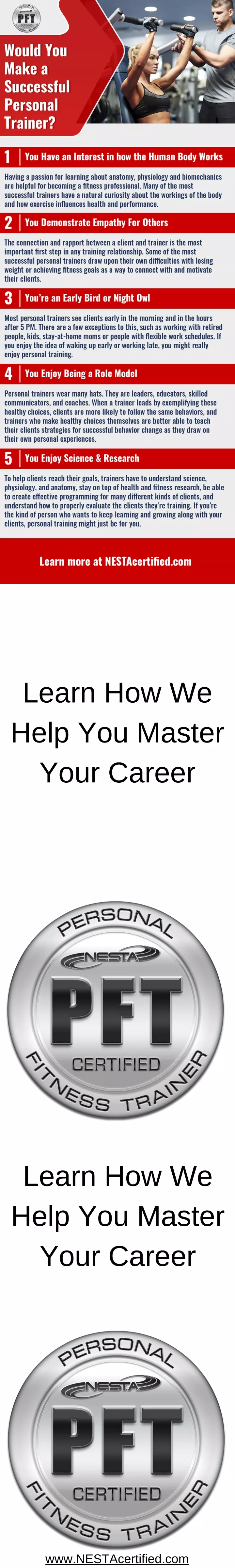 learn how we help you master your career