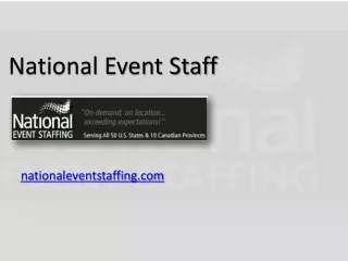 national event staff