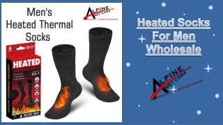 Thermal Socks Wholesale- Heated Socks For Men Wholesale