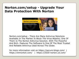 norton com setup upgrade your data protection