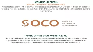 Pediatric Dentistry