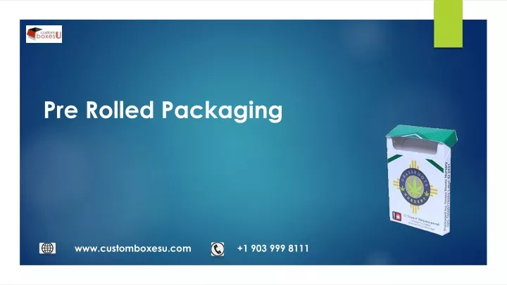 pre rolled packaging