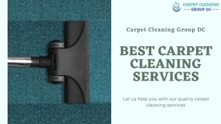 Expert Carpet Cleaning Services In Washington DC