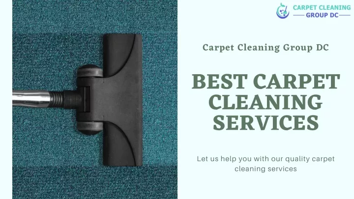 carpet cleaning group dc