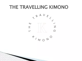 Blush Linen Robe | The Travelling Kimono