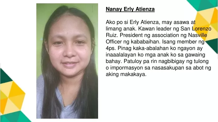 nanay erly atienza ako po si erly atienza