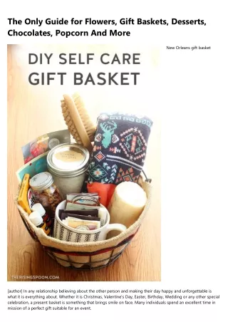 20 Resources That'll Make You Better at The Basketry New Orleans