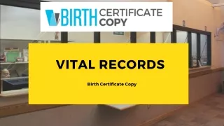 vital records