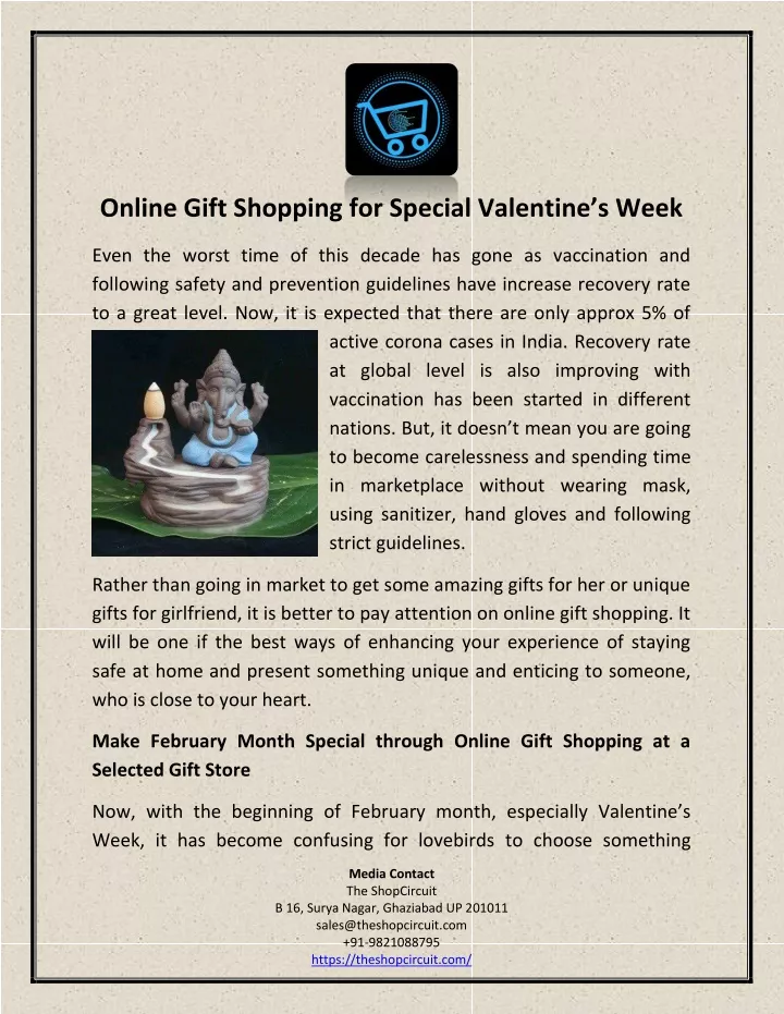 online gift s hopping for special valentine s week