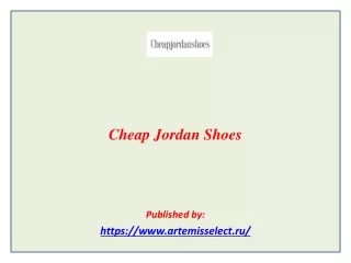 Cheap Jordan Shoes