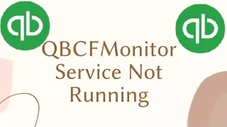 How to Fix QBCFMonitorService Not Running on Your System - QuickBooks Desktop