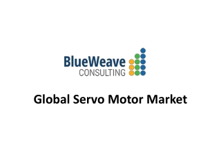 global servo motor market
