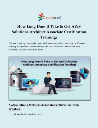 how long does it take to get aws solutions
