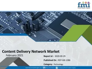 content delivery network market february 2021