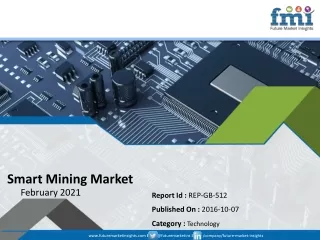 smart mining market