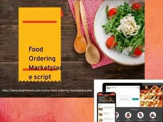 Food Ordering Marketplace script