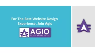 For The Best Website Design Experience, Join Agio