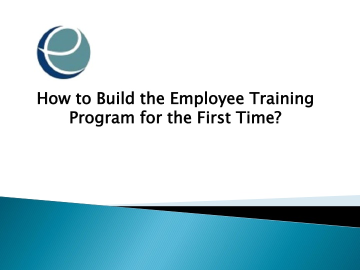 how to build the employee training program