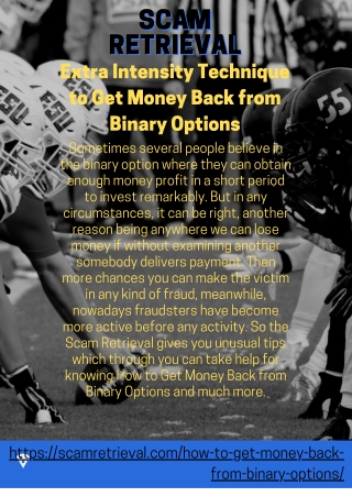 scam scam retrieval retrieval extra intensity