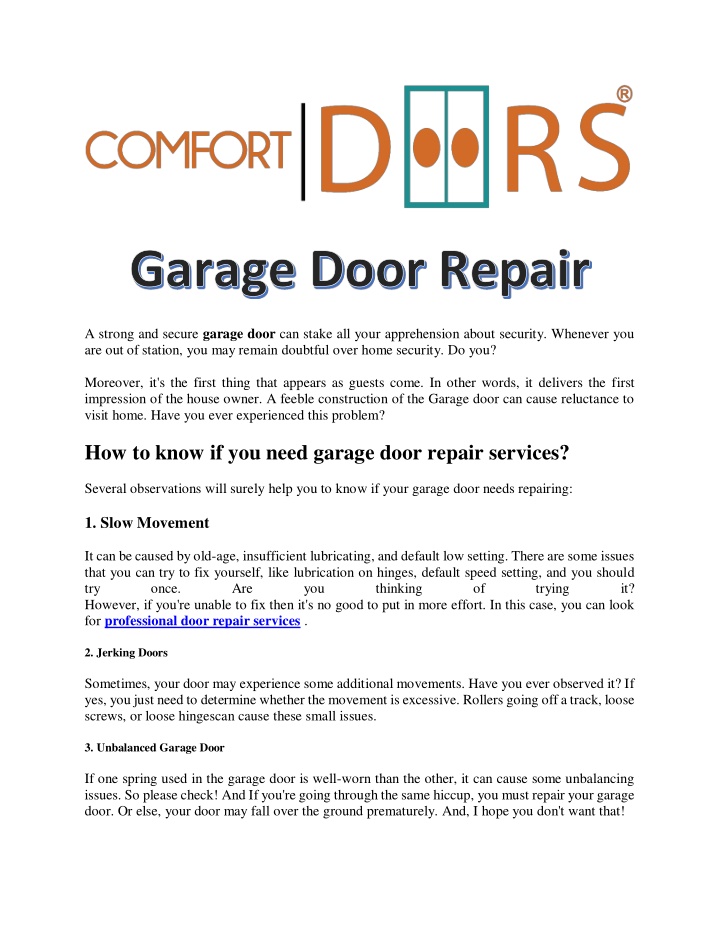 a strong and secure garage door can stake