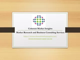 Process Spectroscopy Market | CMI PR